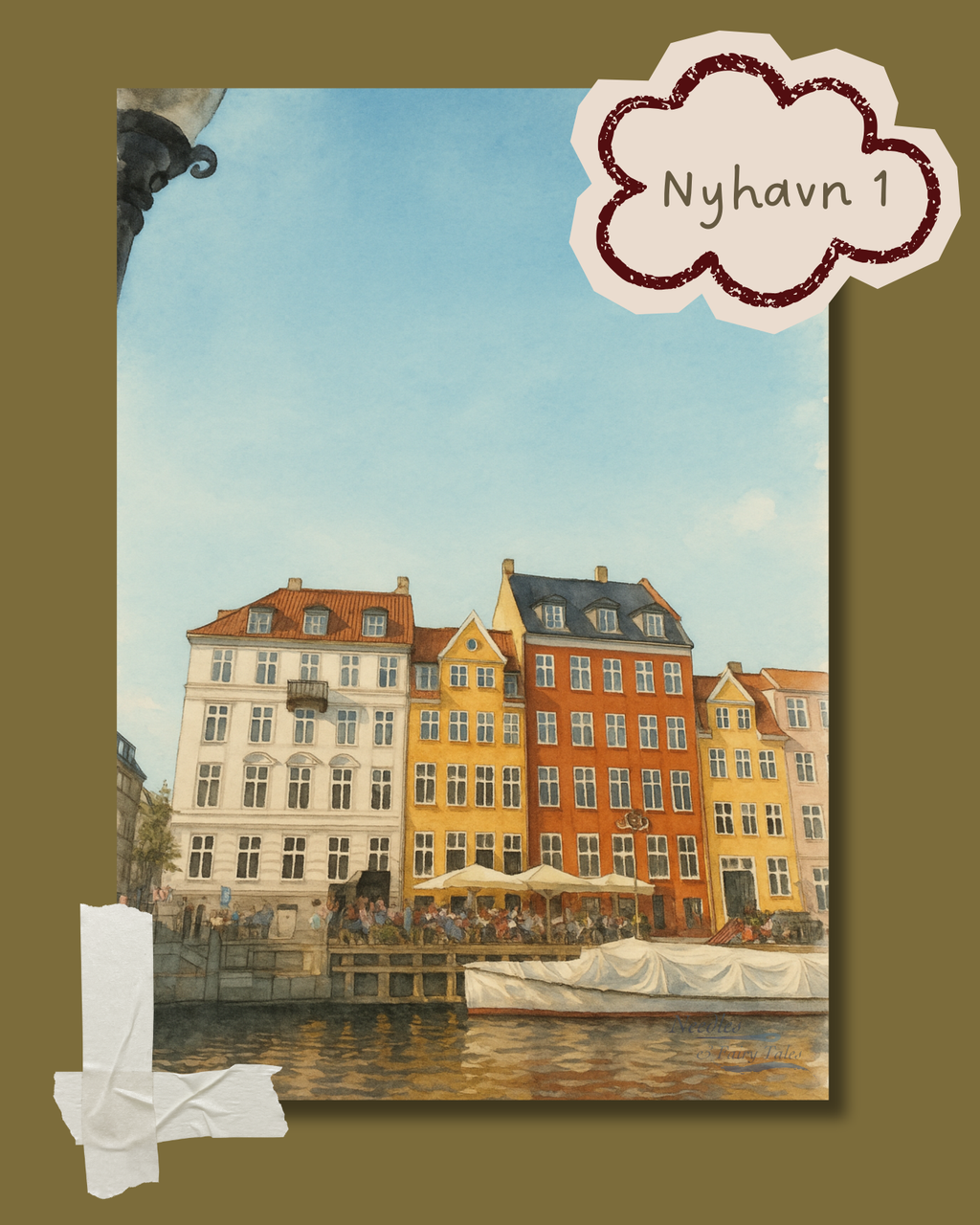 Nyhavn, CPH - A5 Print