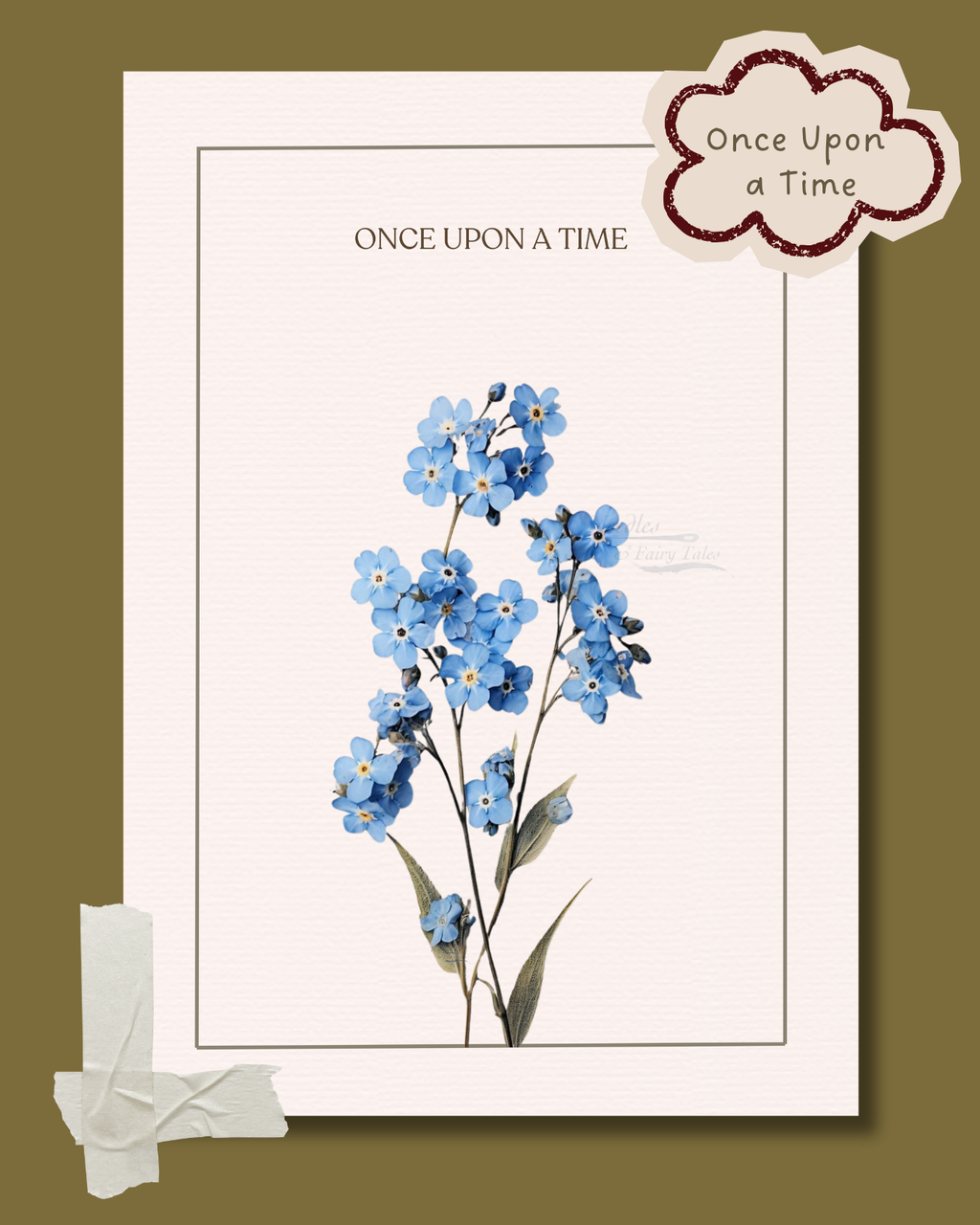 Once Upon A Time - A5 Print