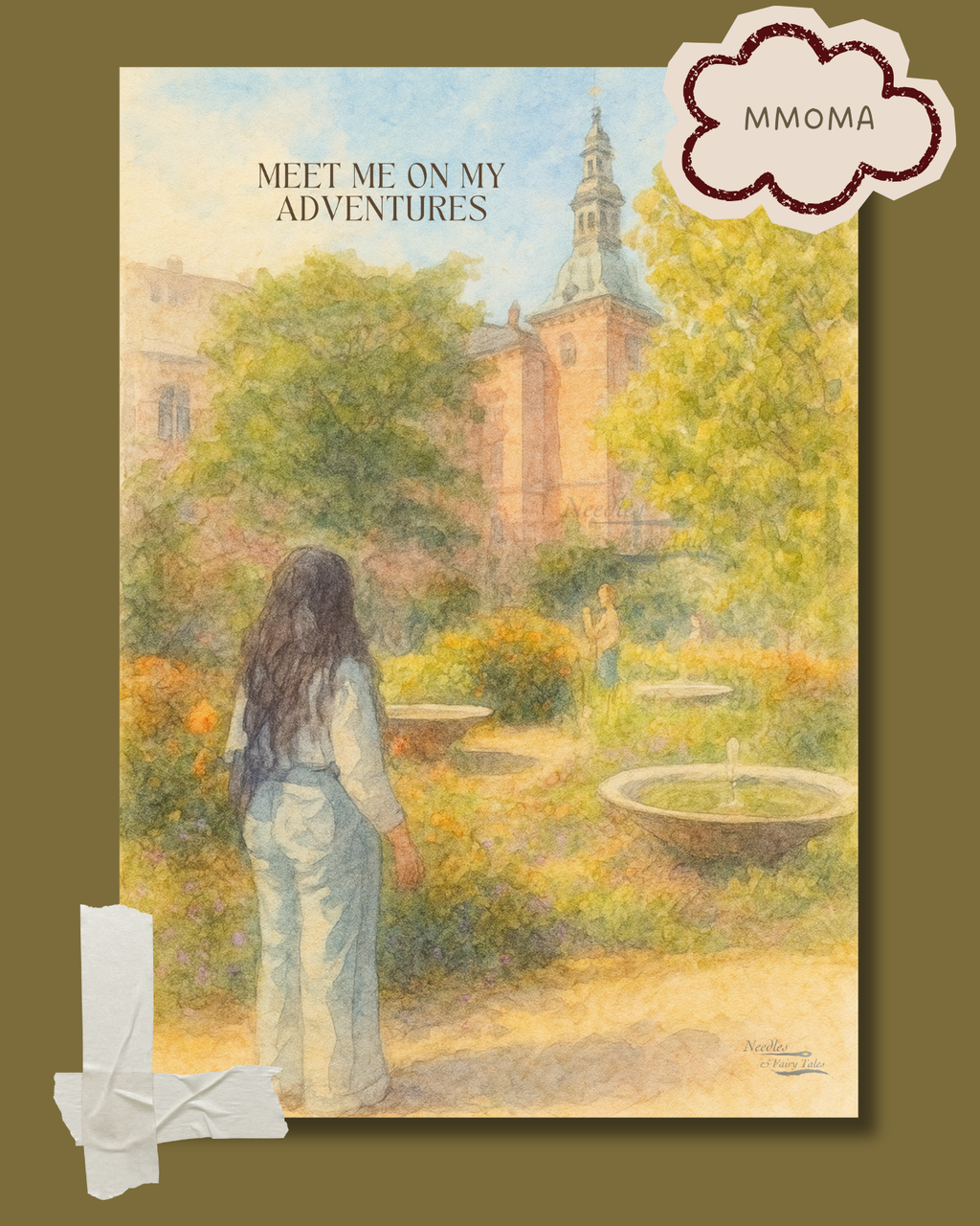 Meet Me on My Adventures - A5 Print