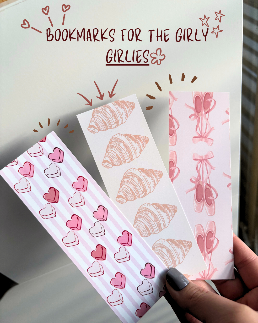 Girly Bookmarks