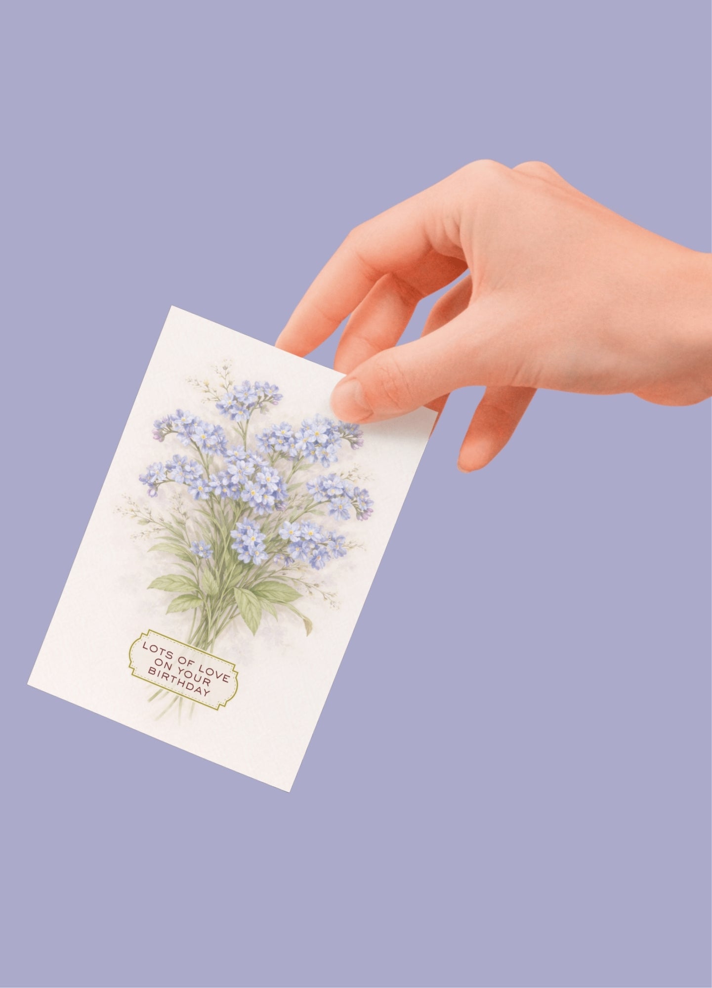 Lots Of Love On Your Birthday - Postcard