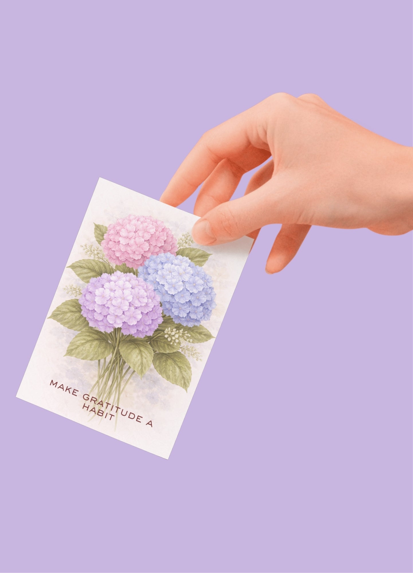 Make Gratitude A Habit - Postcard