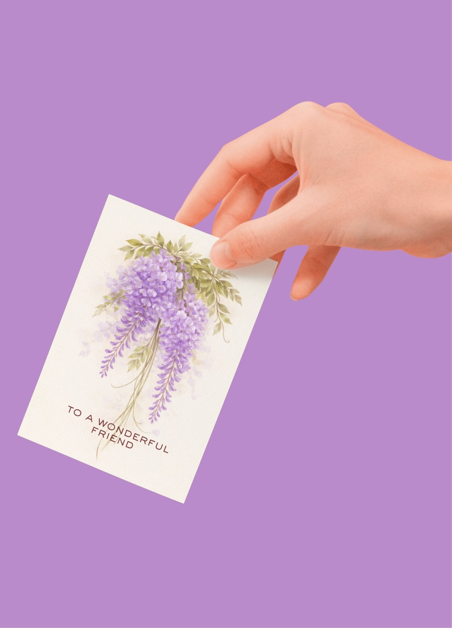 To A Wonderful Friend - Postcard