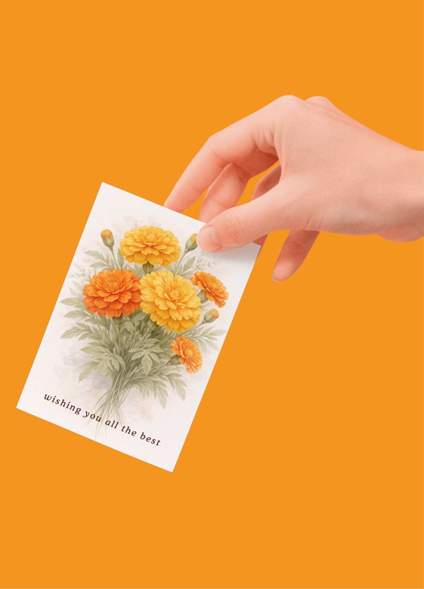 Wishing You All The Best - Postcard