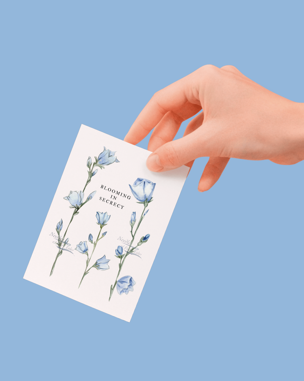Blooming in Secrecy - Postcard