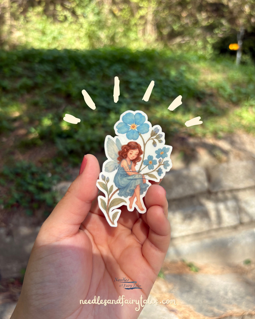 Bluewhirl Meadow - Sticker