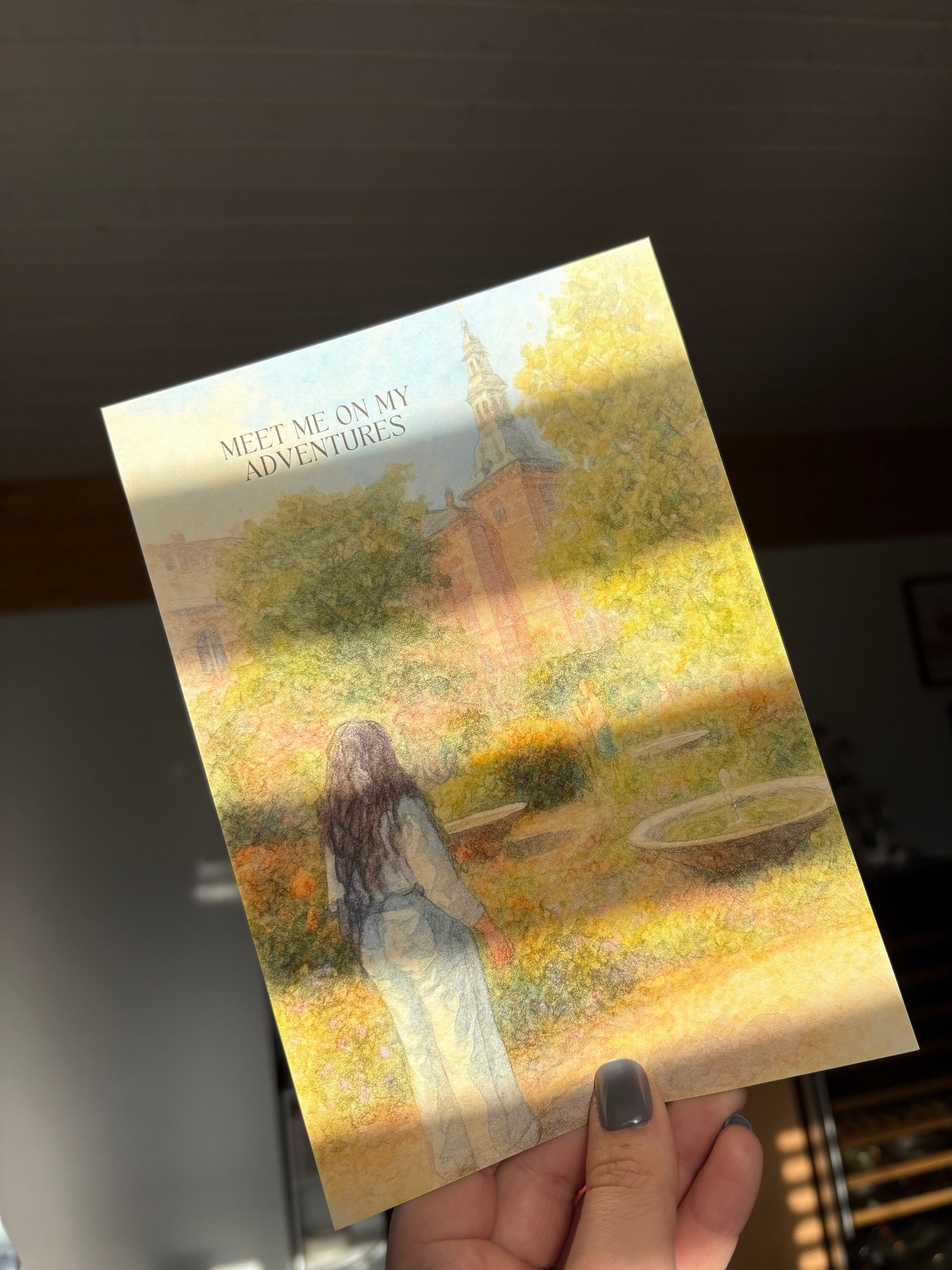 Meet Me on My Adventures - A5 Print