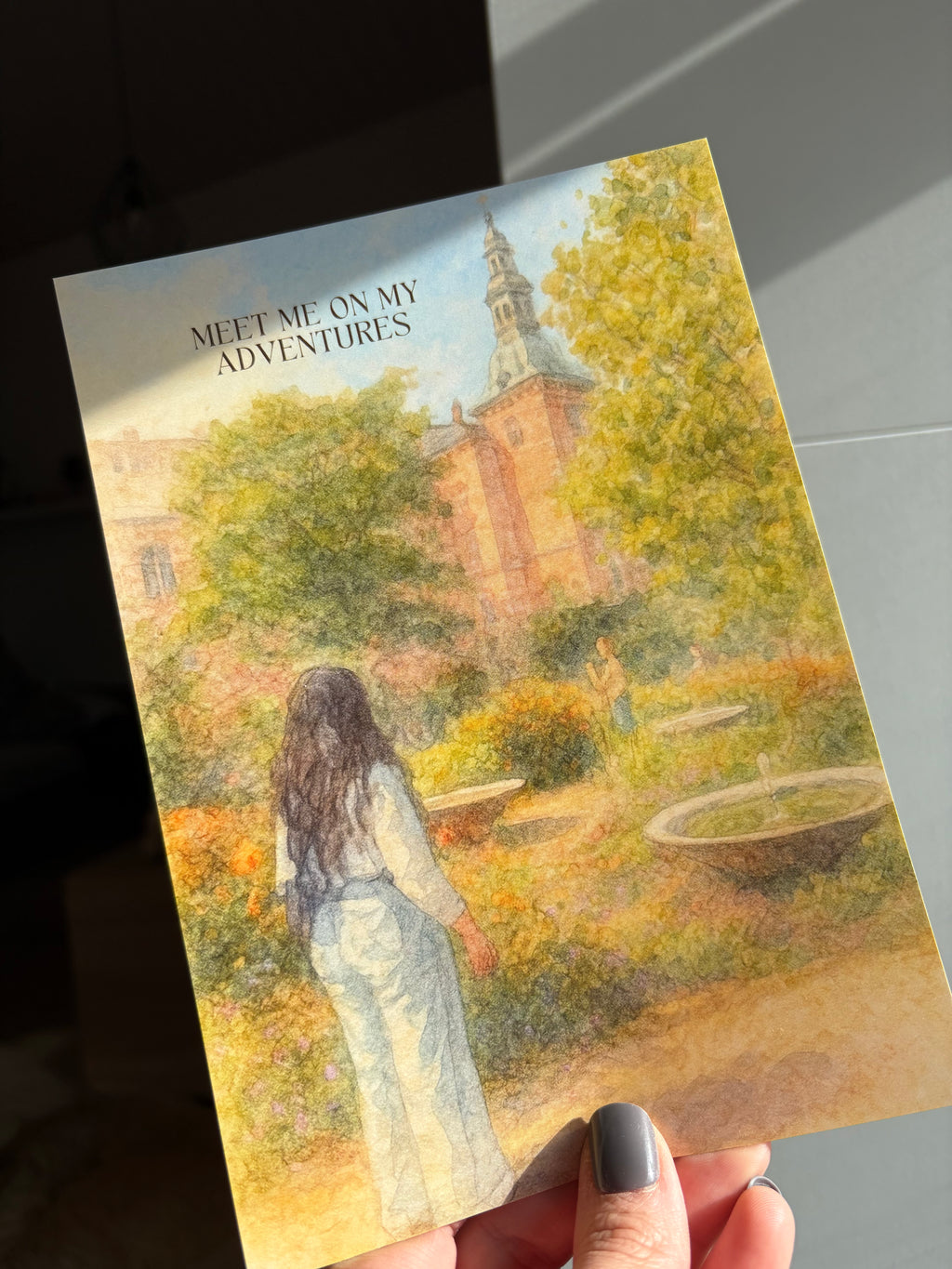 Meet Me on My Adventures - A5 Print