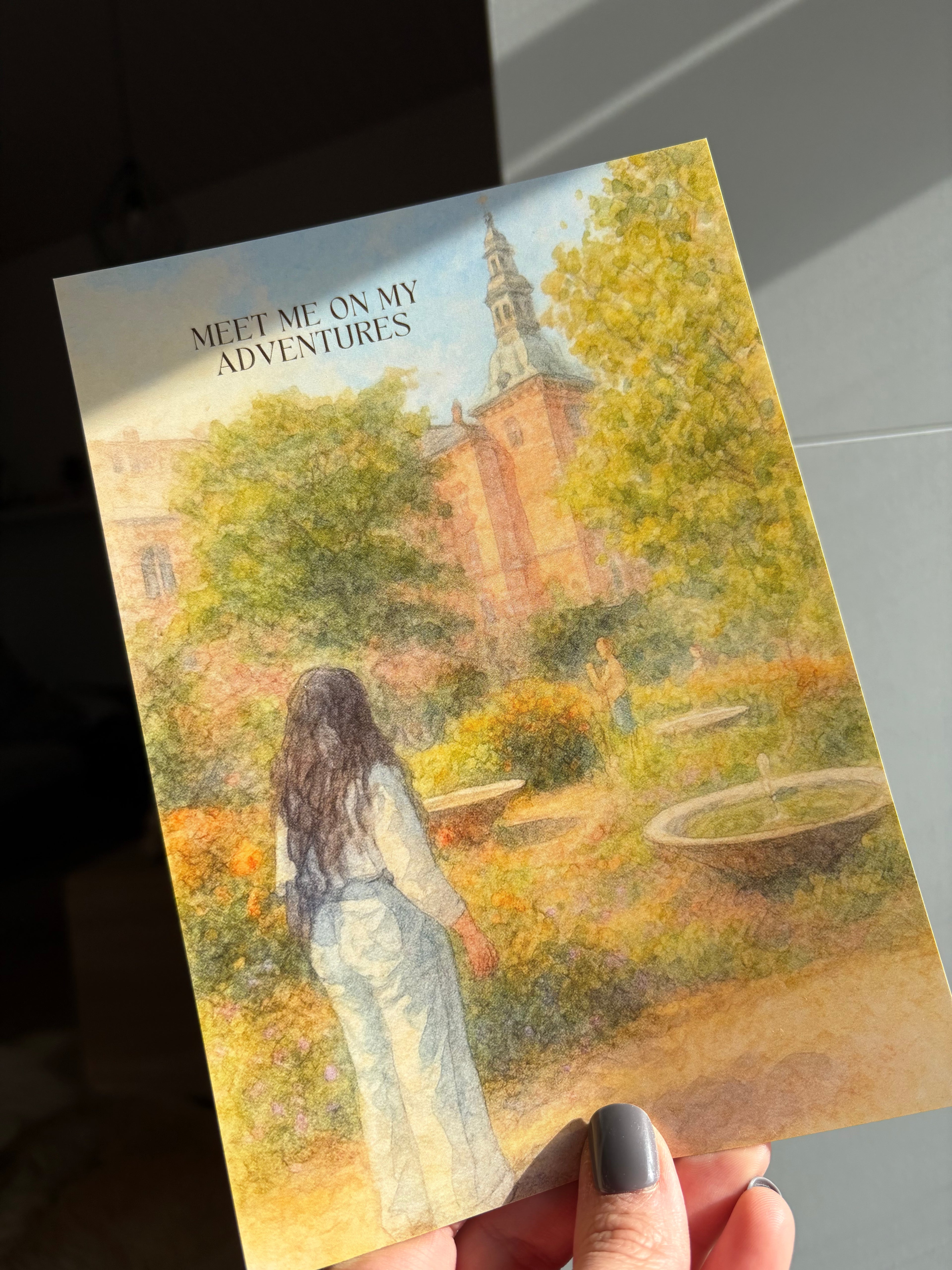 Meet Me on My Adventures - A5 Print