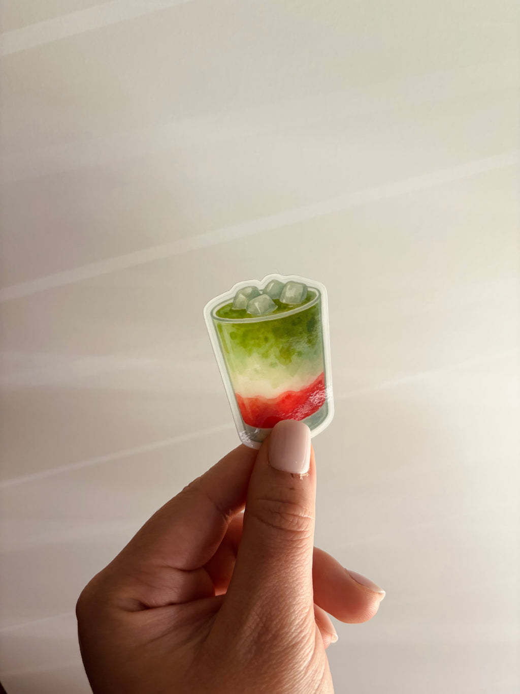 Strawberry Matcha - Sticker