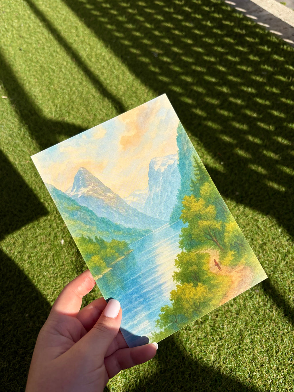Land of Fjords - A5 Print