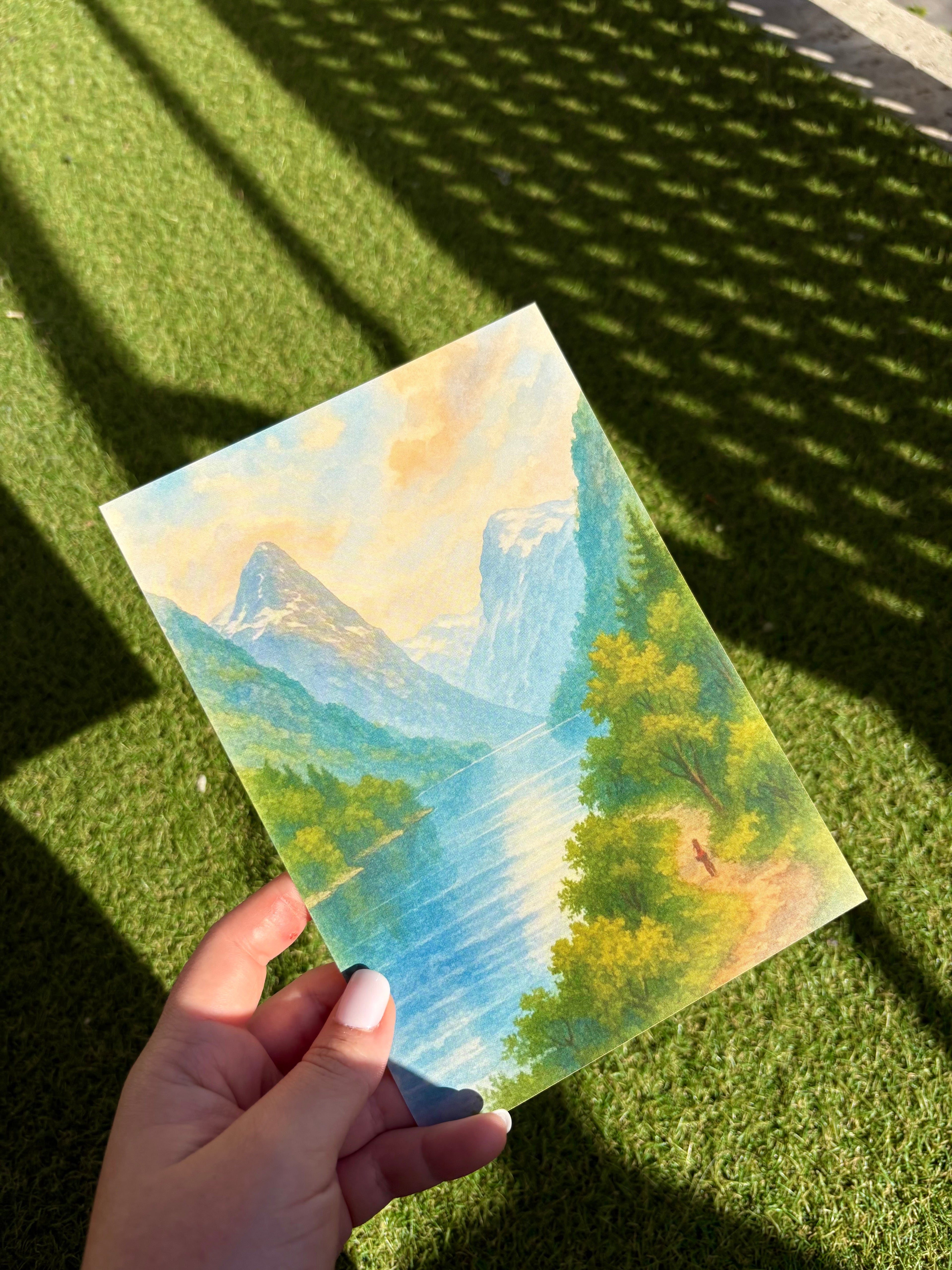 Land of Fjords - A5 Print