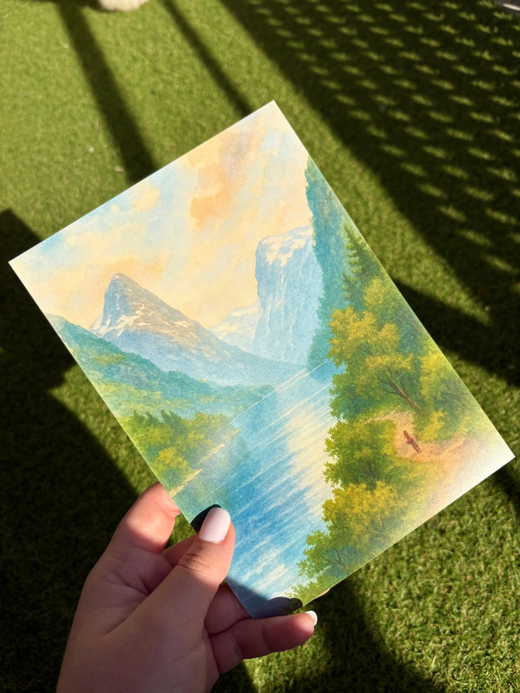 Land of Fjords - A5 Print