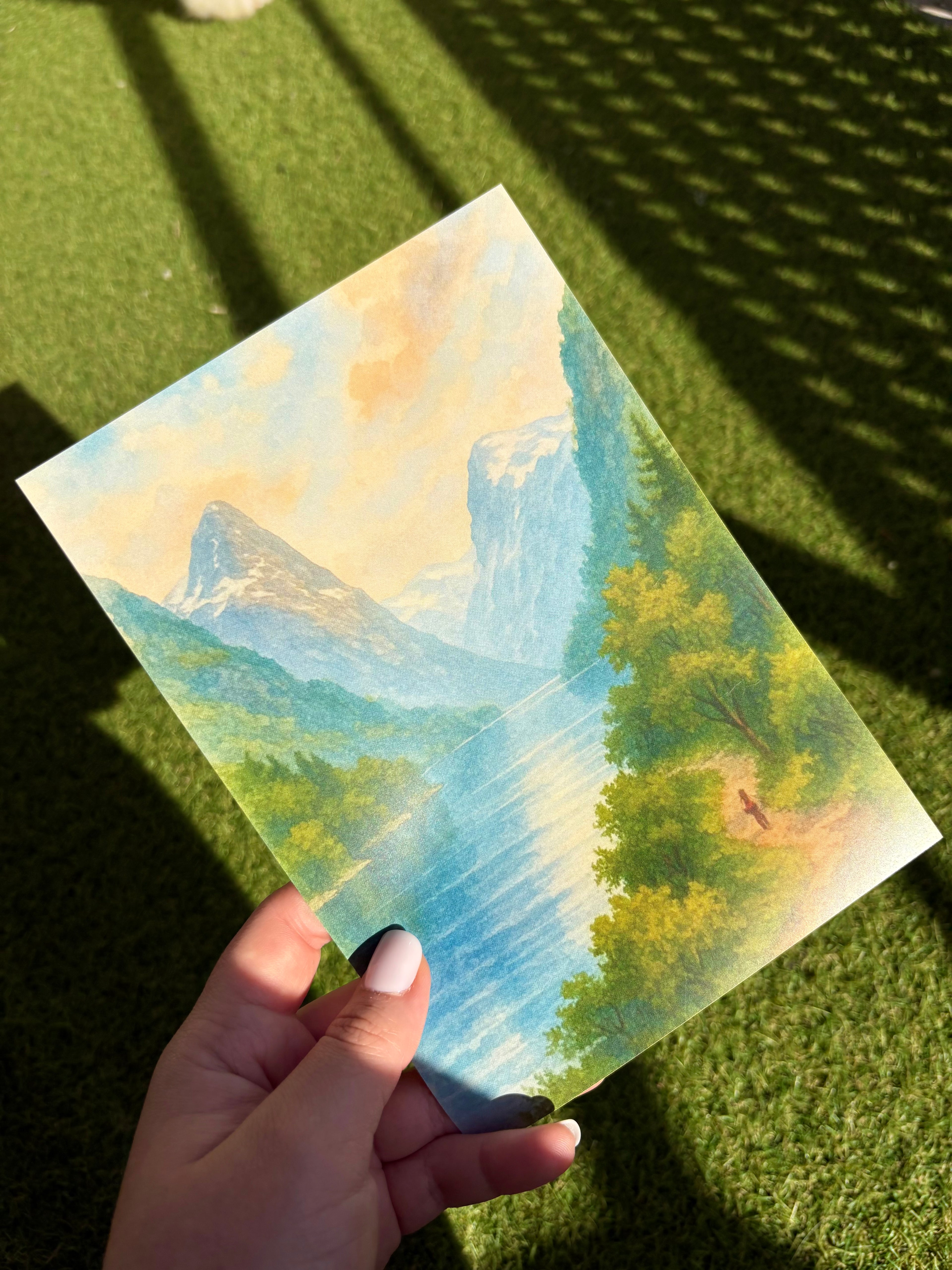 Land of Fjords - A5 Print