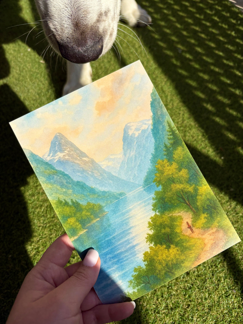 Land of Fjords - A5 Print