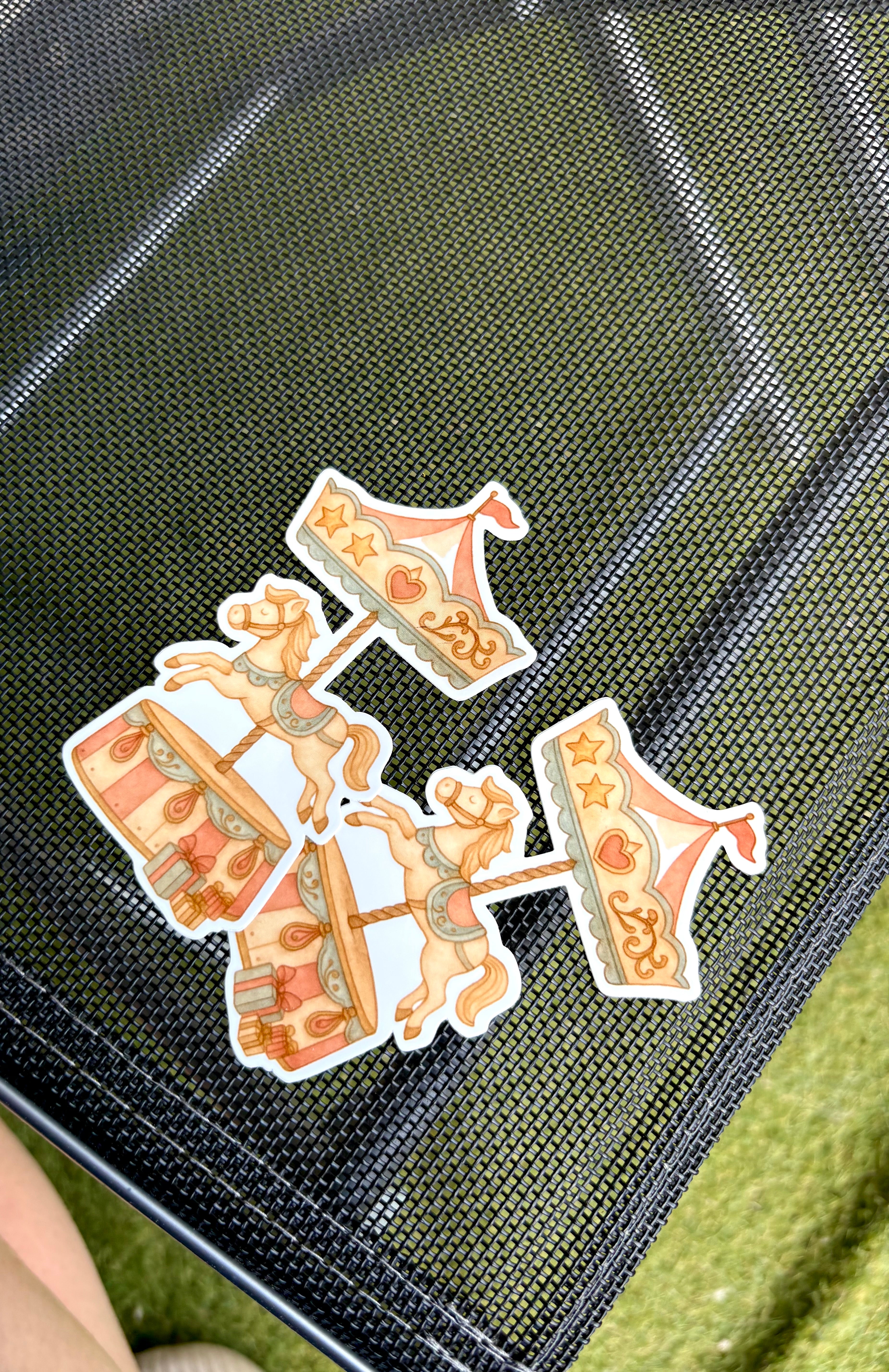 Merry Go Round - Sticker