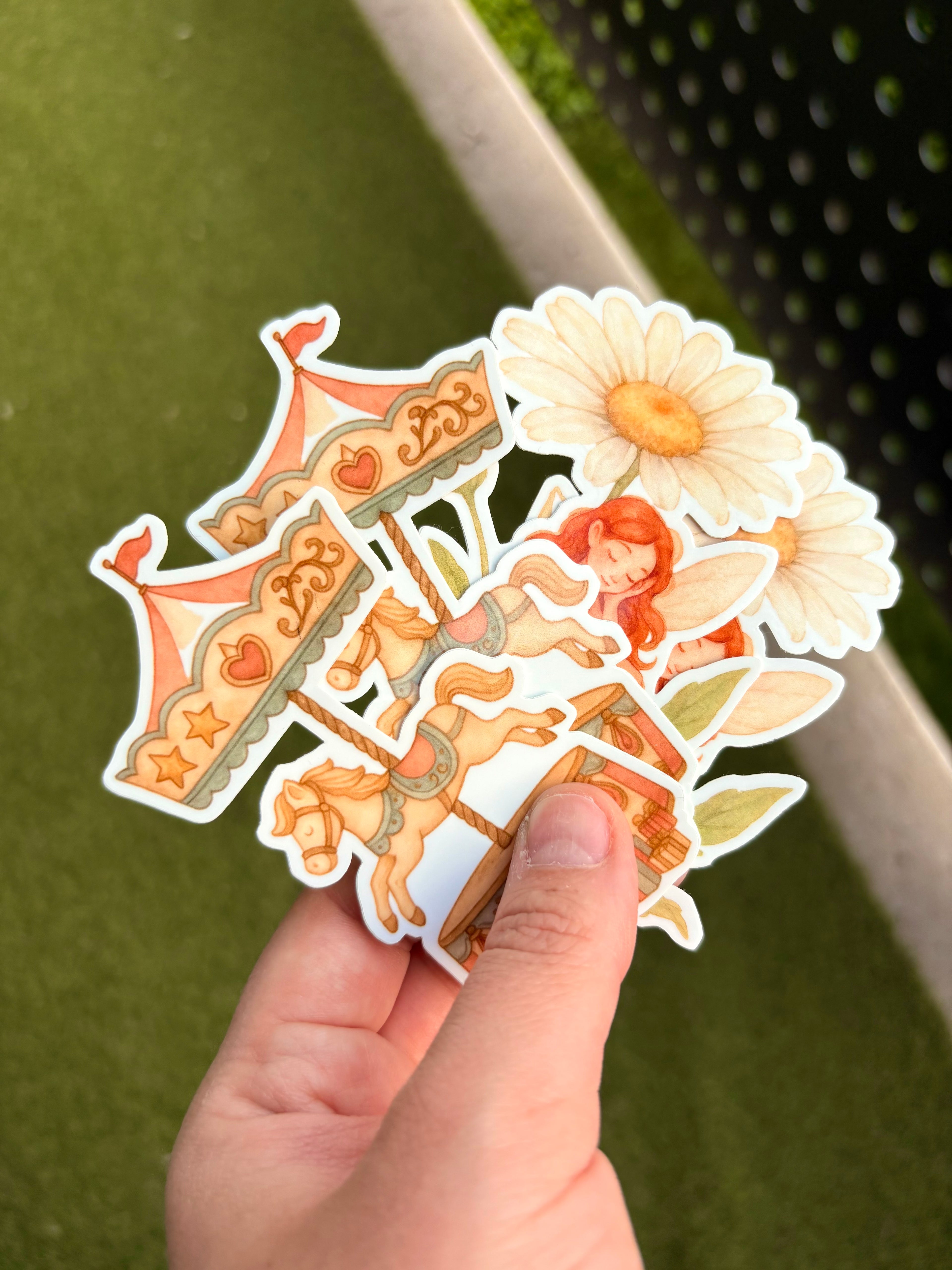 Sleepy Fairy - Sticker