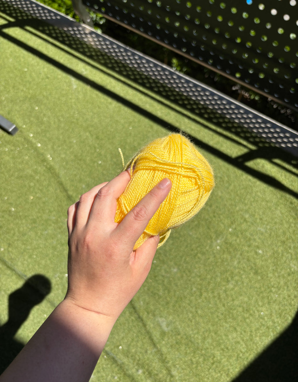 Yellow Yarn – 100g Skein (100% Acrylic)