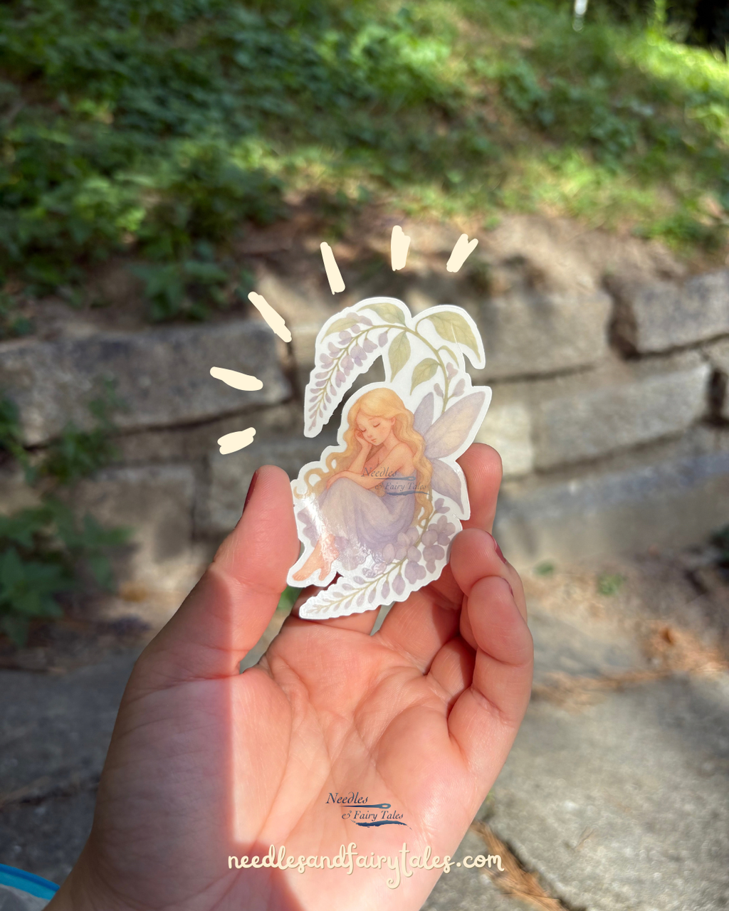 Lilacdew Faewister - Sticker
