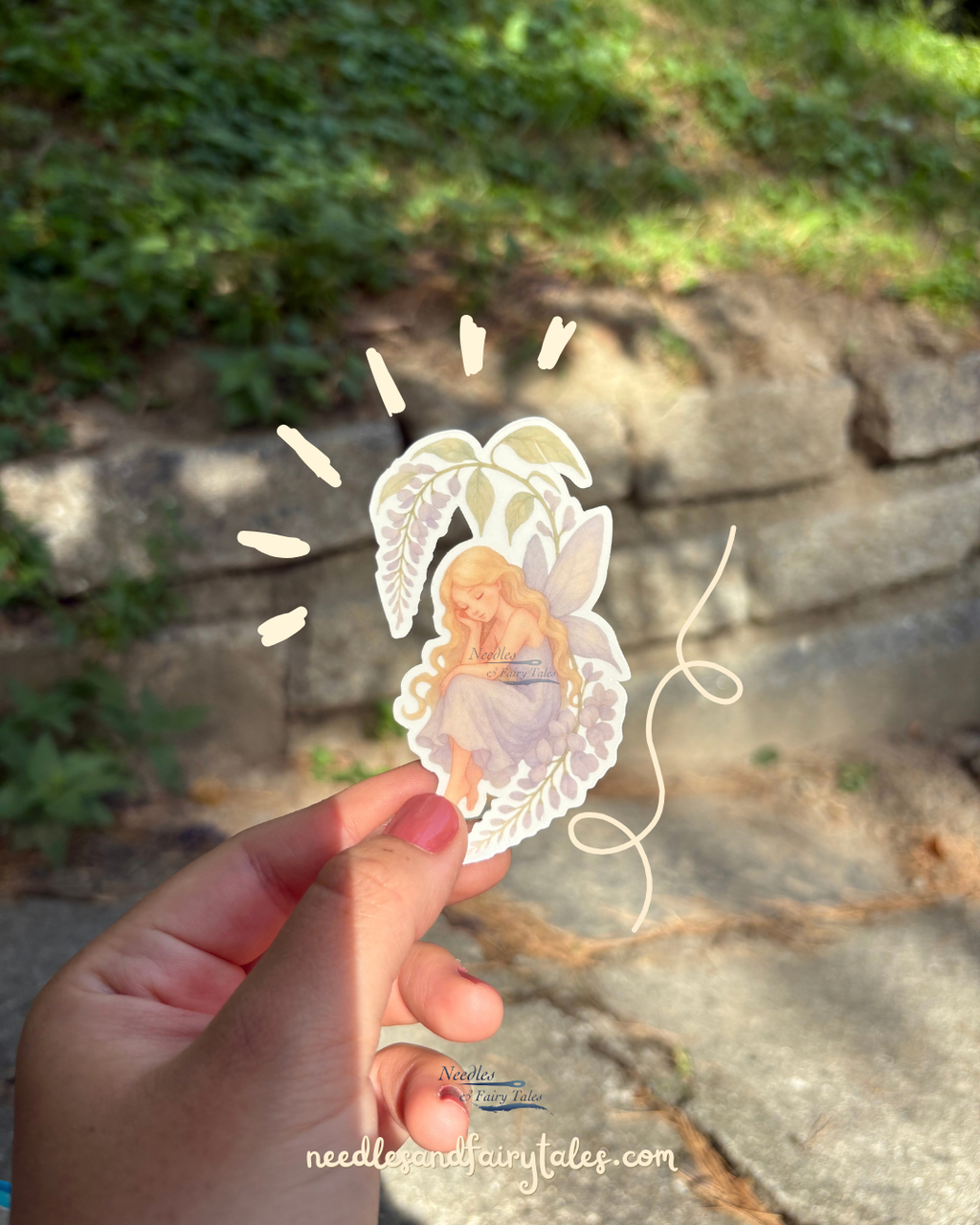 Lilacdew Faewister - Sticker