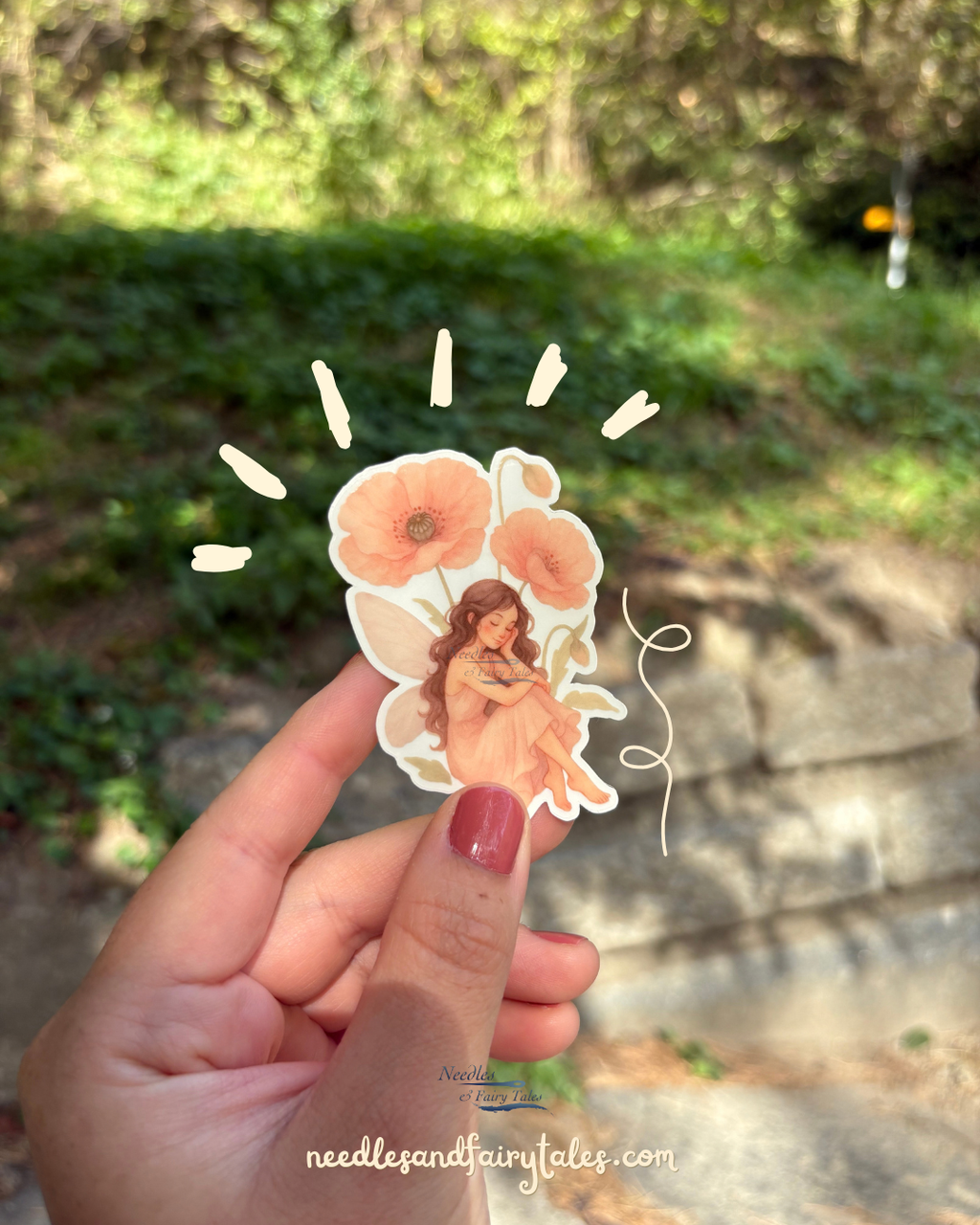 Muse of Poppies - Sticker