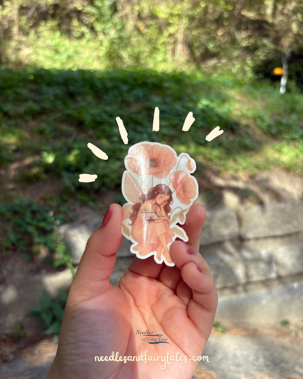 Muse of Poppies - Sticker