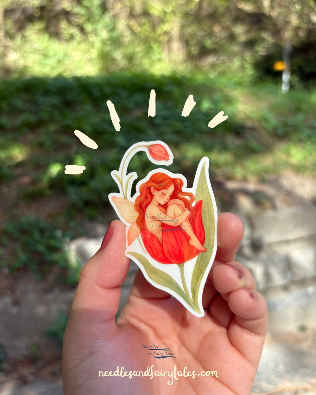 Spring's Ember - Sticker