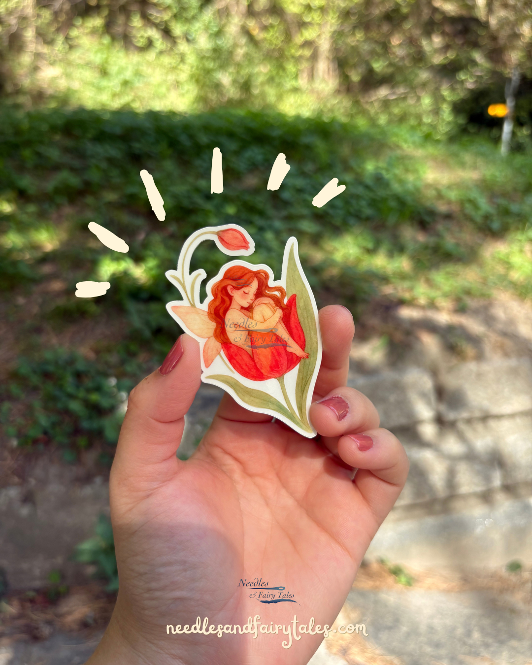 Spring's Ember - Sticker
