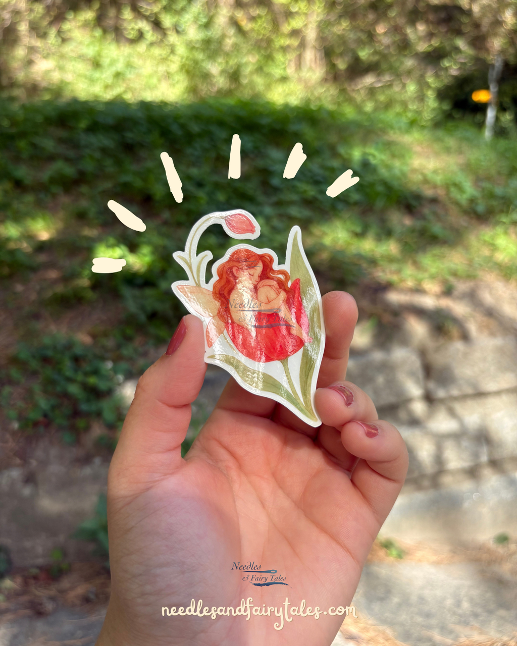 Spring's Ember - Sticker