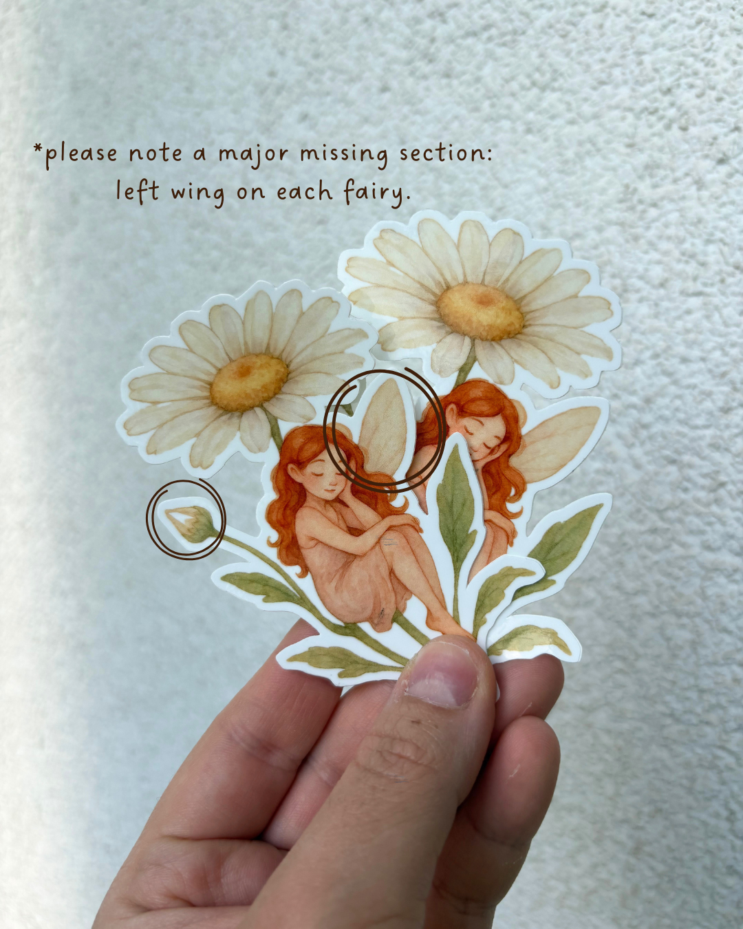 Sleepy Fairy - Sticker
