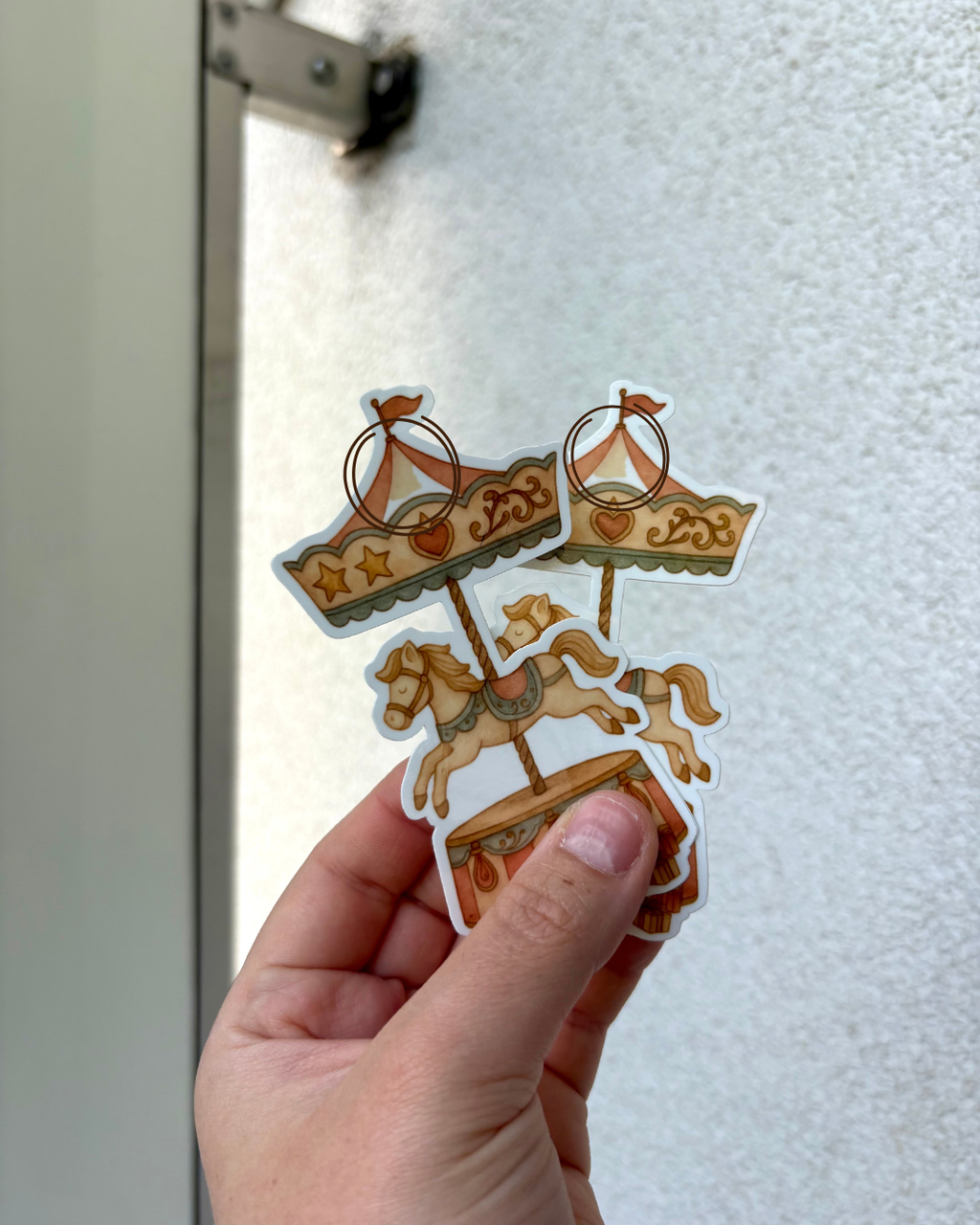 Merry Go Round - Sticker